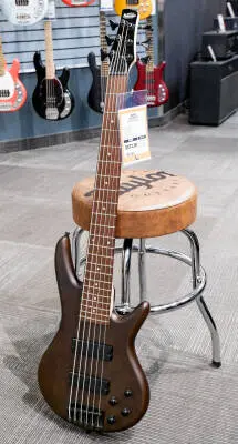 Ibanez - GSR206B SR Gio Bass Guitar - Walnut Flat 2